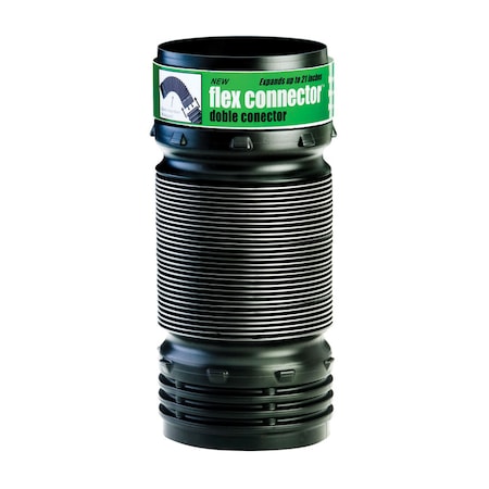 Flex-Drain Flex-Drain 4 in. Snap X 4 in. D Snap Polypropylene 0.4 in. Bend Elbow 1 pk 57010